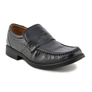 Clarks Men Hang Work Leather Black Formal Shoes