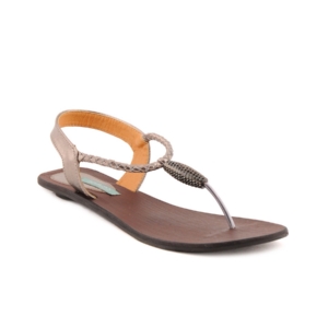 Catwalk Women Gun Metal Grey Flats