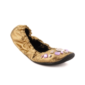 Catwalk Women Lifestyle Gold Toned Ballerinas