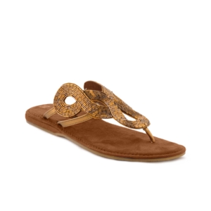 Inc 5 Women Casual Gold Flats