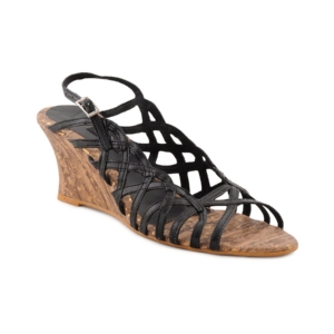 Inc 5 Women Casual Black Wedges