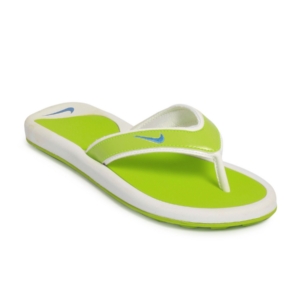 Nike Women Snapper Green Flip Flops