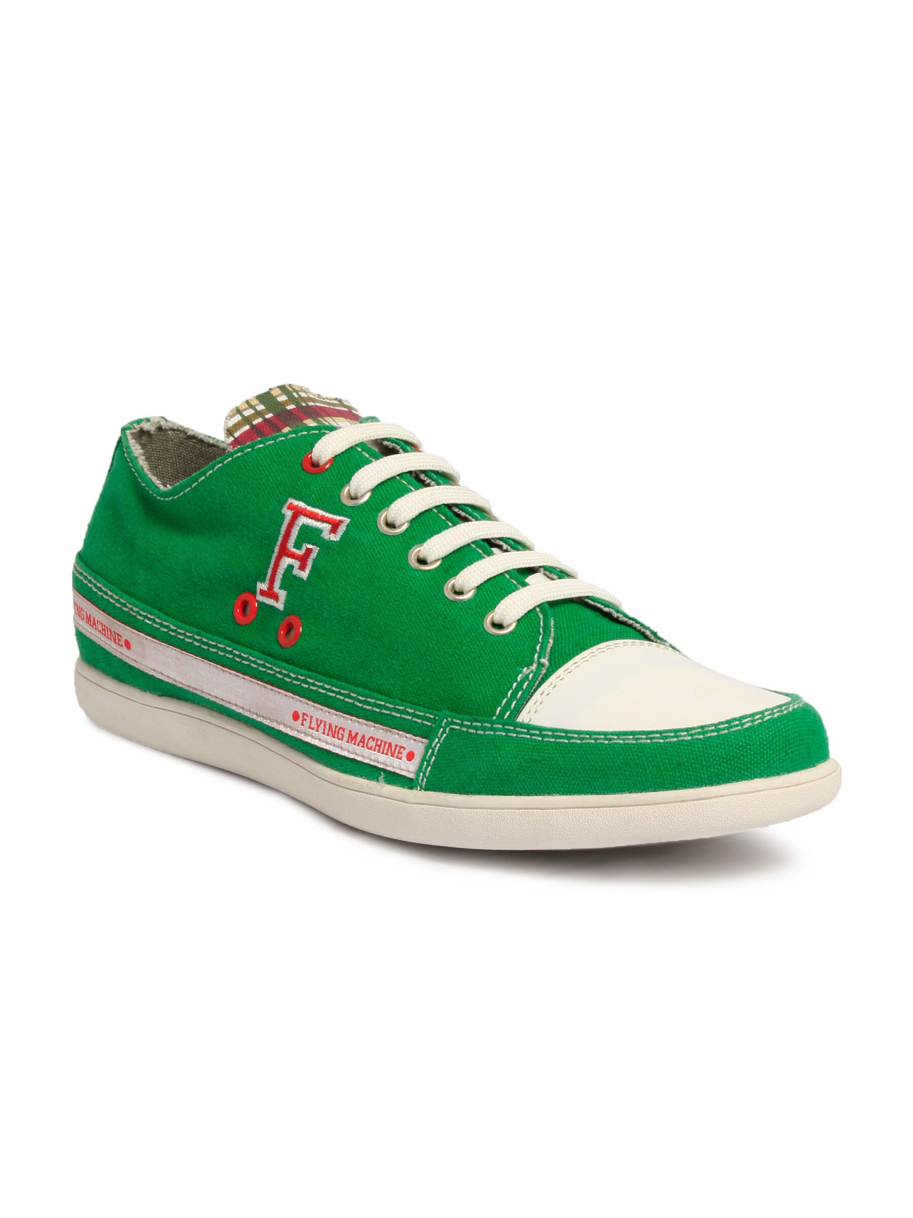 Flying Machine Men Casual Green Casual Shoes