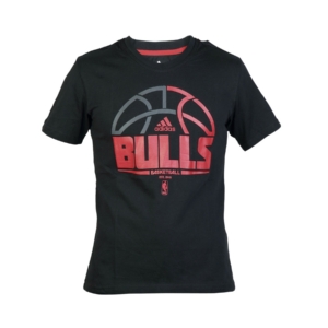ADIDAS Kids Boys Printed Black Tshirts