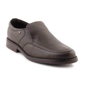 Enroute Men Leather Brown Formal Shoes