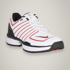 Nike Men White Cricket Shoes
