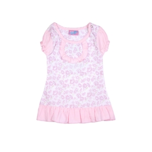 ANT Kids Girls Printed White Dress