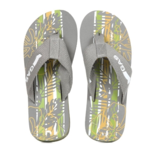 GAS Men Grey Pine Flip Flops