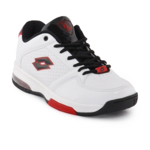 Lotto Men Basketball Mid White Sports Shoe