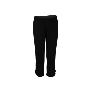 Doodle Girls Lace Bow Black Leggings