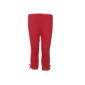 Doodle Girls Red Leggings