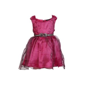 Doodle Kids Girls Party Frock Purple Dress