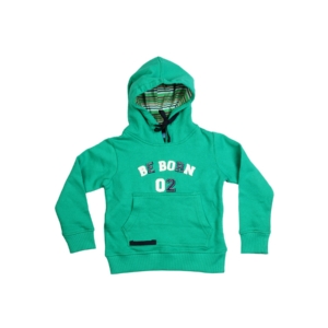 Doodle Kids-Boys Be Born Green Sweatshirt