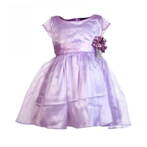 Doodle Kids Girls Party Frock Lavender Dress