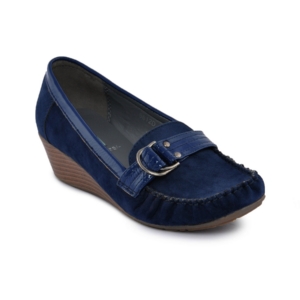 Catwalk Women Moccasin Blue Casual Shoes