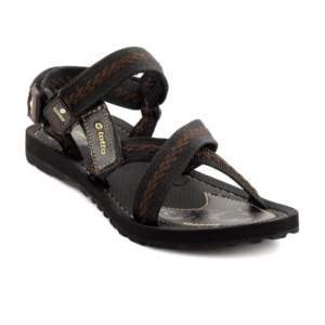 Lotto Men Sting Black Sandals