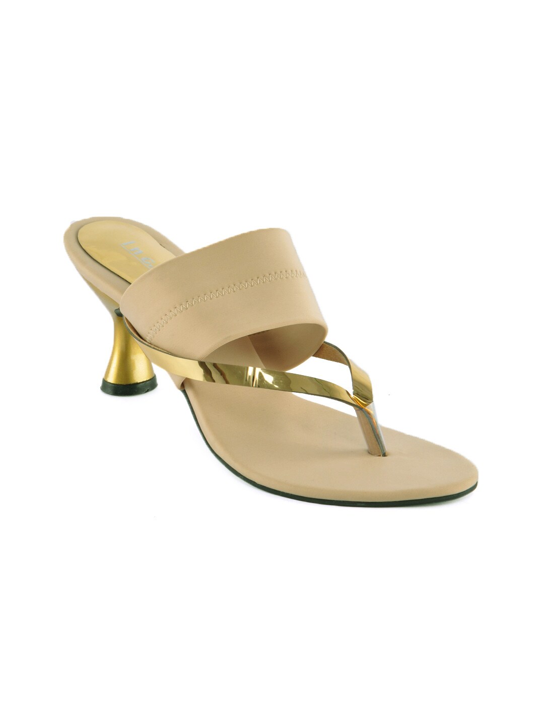 Inc. 5 Women Casual Golden Heels