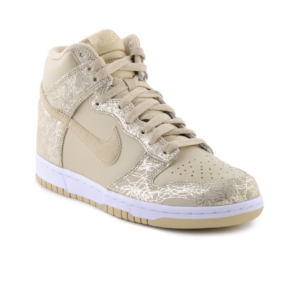 Nike Women Beige Dunk High Casual Shoes