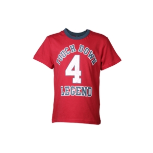 United Colors of Benetton Kids Boys Red Printed T-shirt