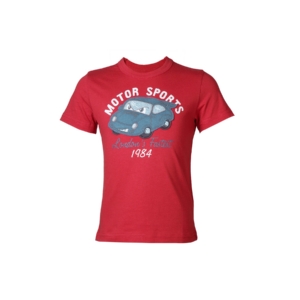 United Colors of Benetton Kids Boys Red Printed T-shirt