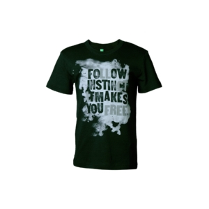 United Colors of Benetton Kids Boys Black Printed T-shirt