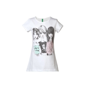 United Colors of Benetton Kids Girls White Top