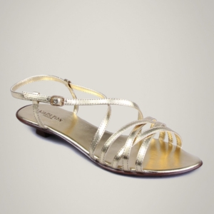 Carlton London Women Stylish Gold Flats