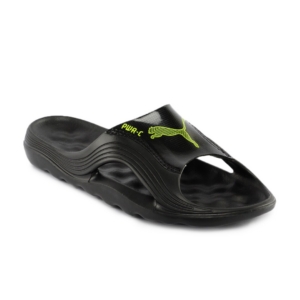 Puma Men Aqua Cat II Power Black Flip Flops