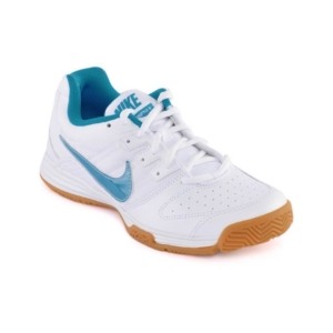Nike Women White Court Shuttle Shoes