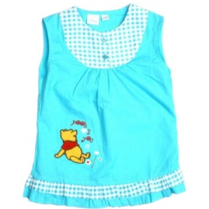 Disney Kids Girl's Blue Pooh Blouse Kidswear