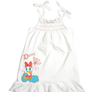 Disney Kids Girl's White Dress Pooh Kidswear