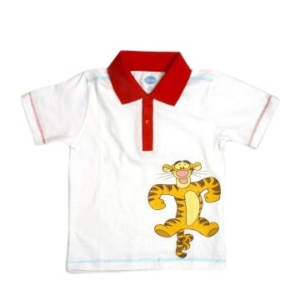 Disney Kids Boy's White Red Kidswear