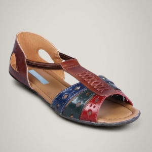 Catwalk Women Leather Brown Flats