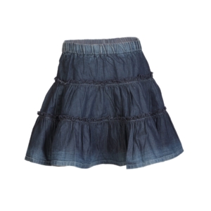 United Colors of Benetton Kids Girls Washed Blue Skirt