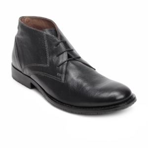 Red Tape Men Black Shoes