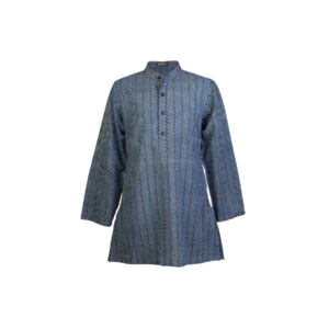 Fabindia Boys Printed Blue Kurta