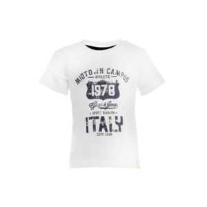 Gini and Jony Boys Printed White T-shirt