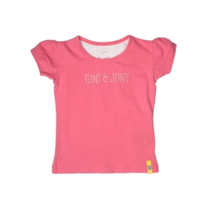 Gini and Jony Girls Peach Top