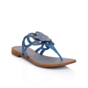 Grendha Women Jola Cigana Blue Flats