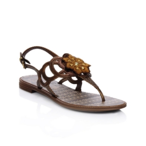 Grendha Women Jola Cigana Brown Flats
