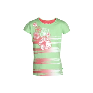 Gini and Jony Girls Printed Green Top