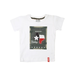 Gini and Jony Boys Printed White T-shirt