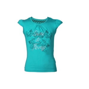 Gini and Jony Girls Teal Top