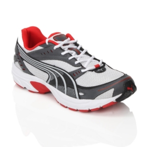 Puma Men Axis White & Grey Sports Shoes