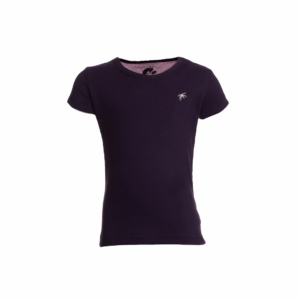 Palm Tree Girls Purple Top