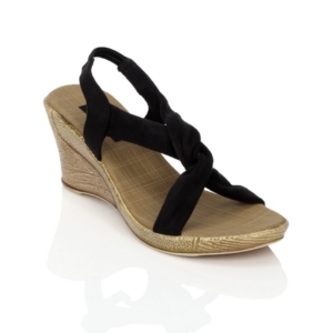 Rocia Women Black & Brown Sandals