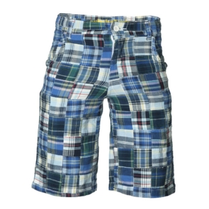 Doodle Boys Check Blue Shorts