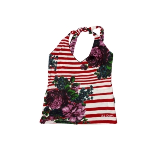 Doodle Girls Printed Red Top