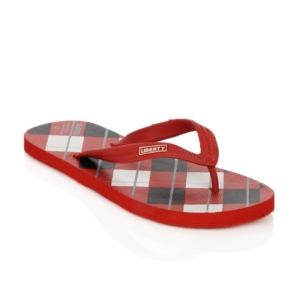 Gliders Men Esquire Red Flip Flops