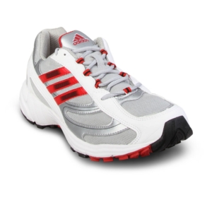 ADIDAS Men's Silver White Running Shoe